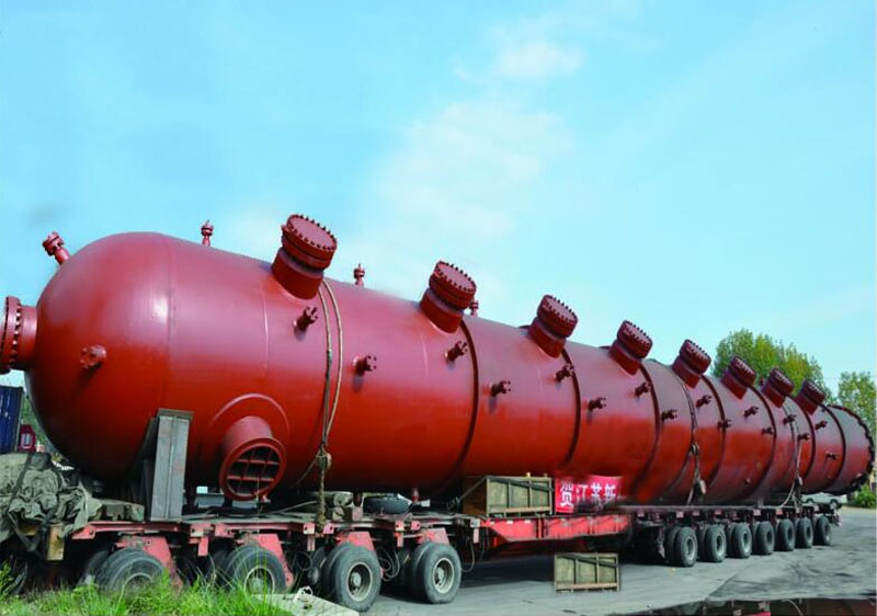 鈦復(fù)合板精餾塔/蒸餾塔DN1600×20000